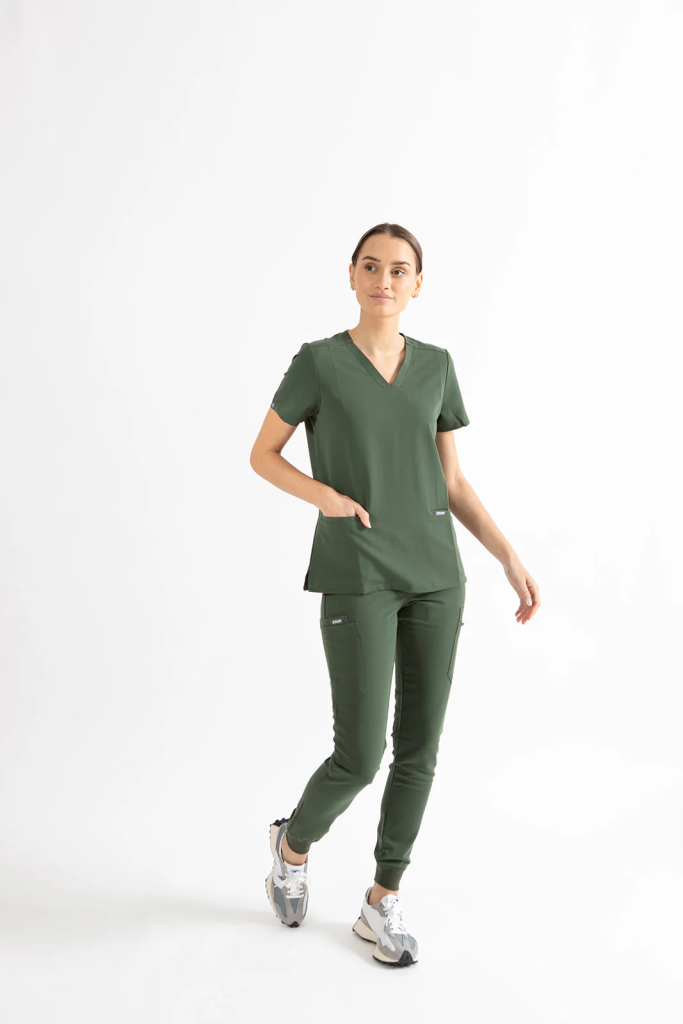 legging style scrub pants